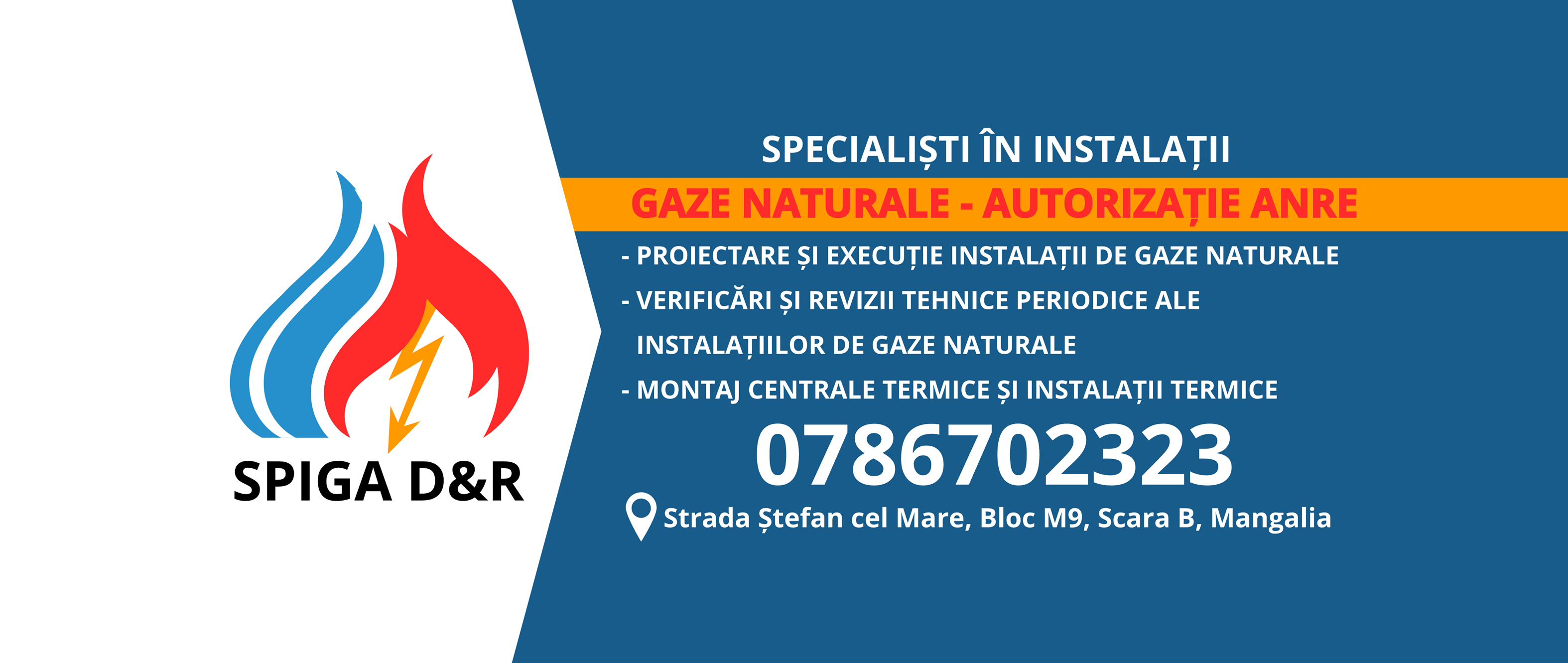 SPIGA D&R - specialisti in instalatii gaze naturale